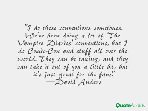 David Anders Quotes