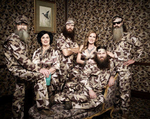 Si, Ms. Kay, Jase, Korie, Willie and Phil of Duck Dynasty. Credit: Art ...
