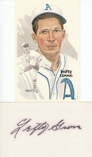 Lefty Grove Baseball Cards