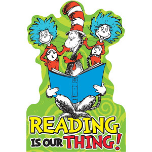 Dr. Seuss™ Reading Is Our Thing Stand-Up Display