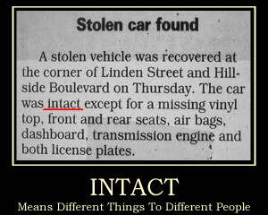 Stolen Car Found