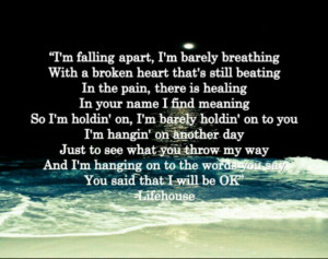 Lifehouse. Broken.