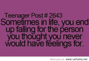 Teenager post quote
