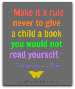 Reading with Kids Quote