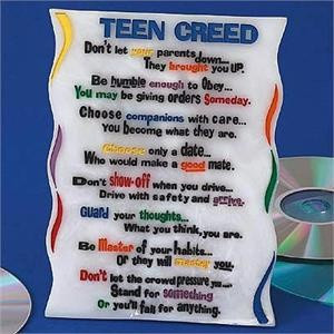 Teen Creed ~ 