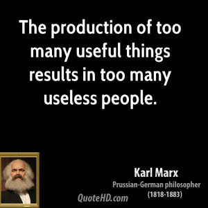 ... of too many useful things results in too many useless people