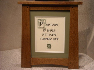 Arts and Crafts Frames and Font