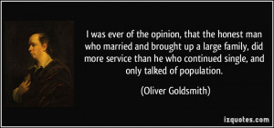 was ever of the opinion, that the honest man who married and brought ...