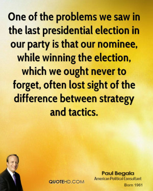 election in our party is that our nominee, while winning the election ...