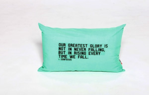 Cool As Mint Quotes Handmade Cushion
