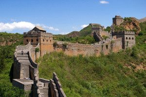 Great Wall of China Made Of