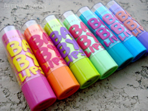 baby lips, girl, love these, maybelline, photography, rainbow, sofy