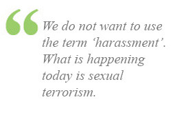 ... Back Egypt's Streets: The HarassMap Campaign to End Sexual Harassment