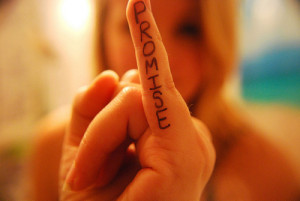 blonde, fat, girl, photography, pinky promise, promise, text
