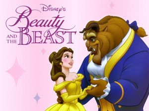 Classic Disney Beauty and the Beast Wallpaper