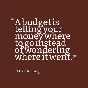Steps to create a budget . Read more on budgeting .