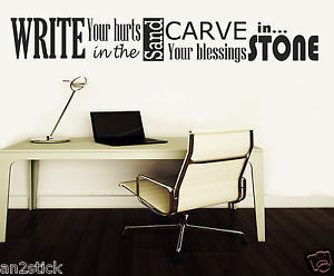 Write-Your-Hurts-In-The-Sand-Wall-Quotes-Home-Decor-Wall-Stickers-Wall ...