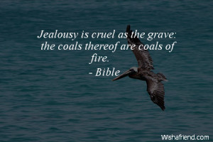 Bible Quotes and Images About Jealousy