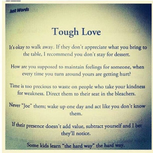 tough love quotes