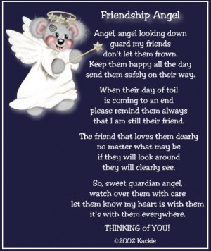 Back > Quotes For > Angel Sayings For Friends