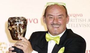 Brendan O'Carroll with his Academy award for Best Male Performance in ...