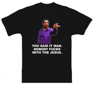 The Big Lebowski The Jesus Movie Quote Funny T Shirt
