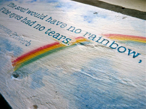 Rainbow Quotes For Kids The quote is an old saying my