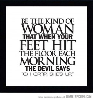 Funny photos funny quote woman devil