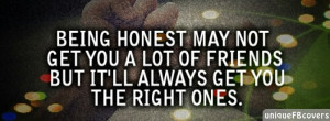 Quotes Covers Facebook Covers: Being Honest Quotes About Life