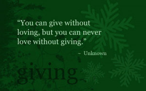 Theres No Joy As Joy of Giving