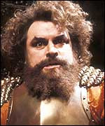 The closest thing I have to a religion is Brian Blessed...