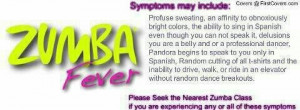 Zumba fever? Why yes I have that and no, I don't need a doctor... http ...