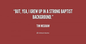 Tim Mcgraw About Friendship Neighborhoods