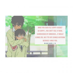 Wonderful picture choice right? XD - • Anime: My Little Monster ...