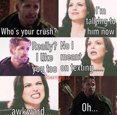 Once Upon a Time - Regina - Robin Hood - OUAT - Funny - Ms.MayorMills ...