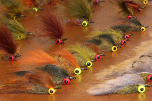 An Assortment of mikes carp candy carp fly pattern