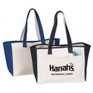 tote bags next in tote bags casino manager 12 oz canvas two tone tote ...