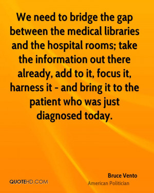 Bruce Vento Medical Quotes