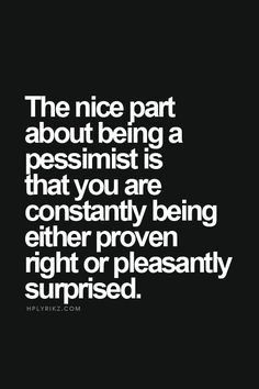 pessimist quotes