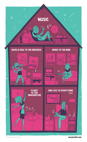 Inspirational Quotes By Famous People Adapted Into Cartoons