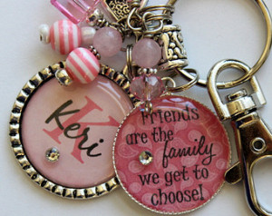 PERSONALIZED FRIEND GIFT, Friends are the family we get to choose ...