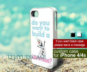Olaf quote frozen - Iphone 4 Case | TheYudiCase - Accessories on ...