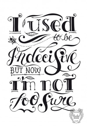 ... Print - Hand Drawn Lettering - Typography - Funny Quote - Black and