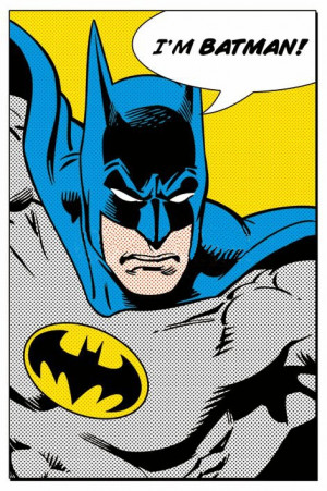 Batman - I'm Batman Comic Quote