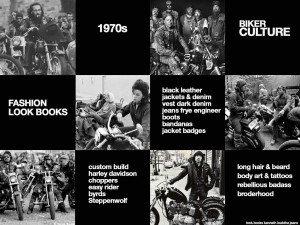 youth culture and fashion look books published 1970s biker culture ...