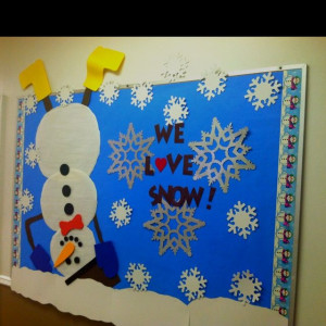Winter Bulletin Board Ideas | Winterbulletin board | classroom holiday ...