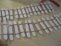Fairy fence for a fairy garden DIY out of tooth picks for @Amy Lyons ...