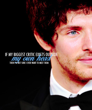 merlin cast fest colin morgan week day four favourite quote
