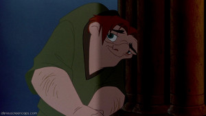 Quasimodo as he appears in The Hunchback of Notre Dame