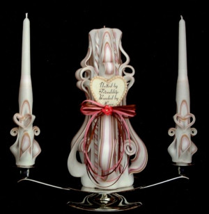 Wedding Candle Sayings | Cadys Candles - INTRICATE CARVED WEDDING ...